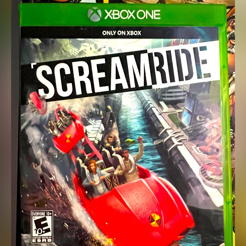 2015 Xbox One Scream Ride Game Disc.